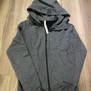 lululemon grey zip up